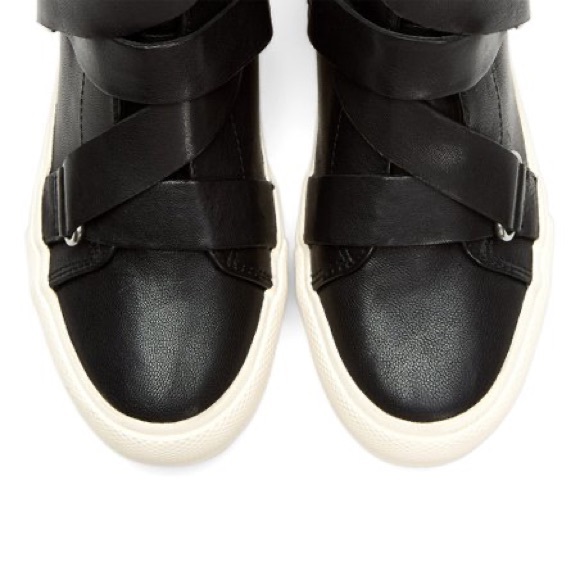 Frye | Gia Moto High Top 8 Black Leather - Picture 12 of 12